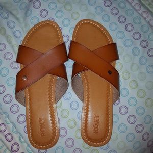 Brown sandals